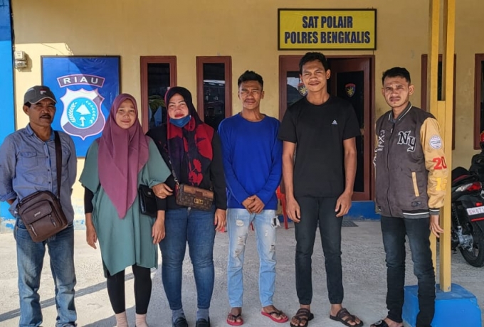 Polres Bengkalis Kembali Berhasil Menggalkan Upaya Penyelundupan PMI Ilegal