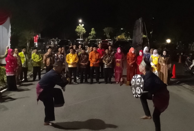 Letkol Arh Muliyadi Dandim 0313/Kpr Hadiri Malam Resepsi Kenegaraan Kemerdekaan Republik Indonesia 