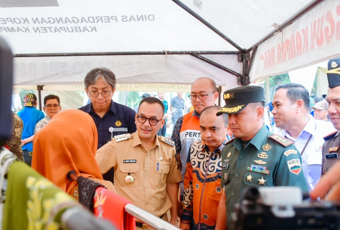 Pemkab Kampar Bangun Sentra UMKM Bangkinang Reverside Hasil Kerja Sama Dengan Perusahaan