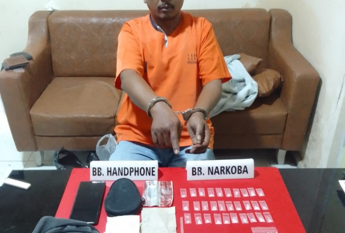 Tim Ojoloyo Tangkap Pelaku Narkoba Dengan 31 Paket Sabu-sabu