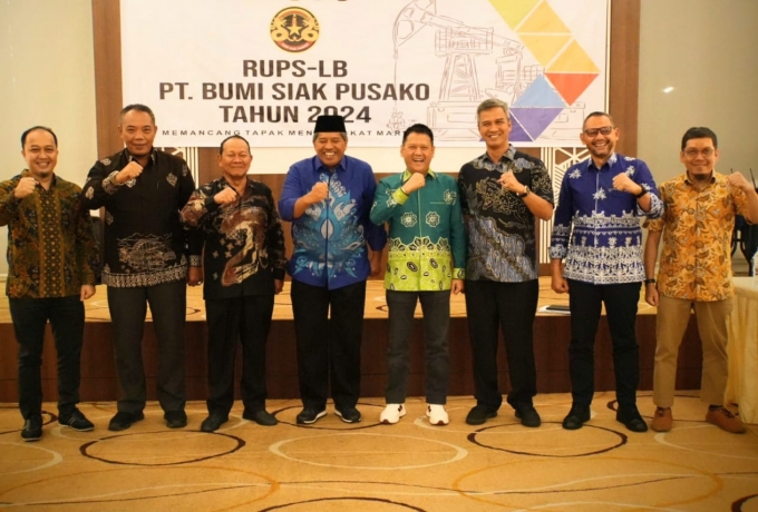 Penjabat Bupati Kampar Hadiri RUPS-LB PT. BSP Tahun 2024