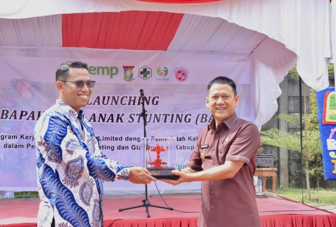 Pj Bupati Kampar Hambali Launching Bapak Asuh Anak Stunting Di Siak Hulu