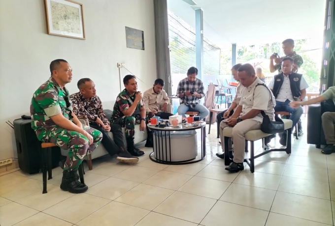 Kodim 0313/ Kpr Gelar Coffe Morning Bersama Insan Pers