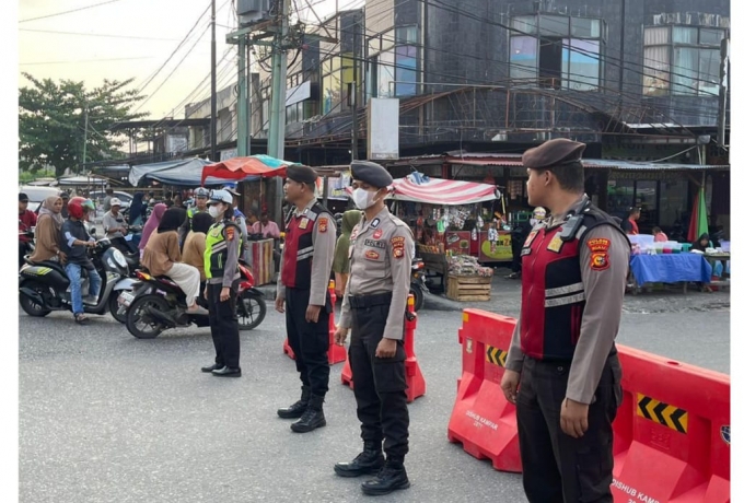 Kapolres Kampar Laksanakan GATUR Lalin Serta PAM Ramadhan, Simak Penjelasannya