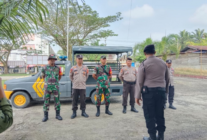 Ciptakan Kondisi Aman, Babinsa Dan Bhabinkamtibmas Kompak Patroli Bersama