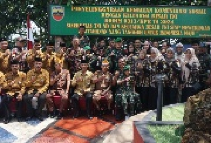 Wujudkan Hubungan yang Harmonis Dengan Keluarga Besar TNI Kodim 0313/ Kpr Gelar Komsos 