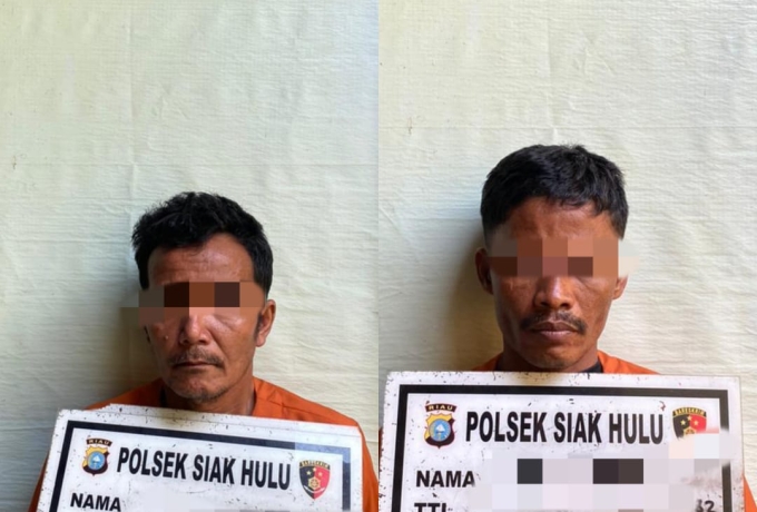 Polsek Siak Hulu Menangkap Pelaku Curanmor, Sekalian Ketangkap Pengedar Narkoba