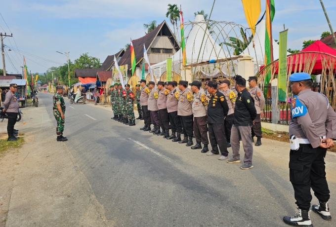 Mayor Inf Andre Suardi Sebagai Pabung Rohul, Hadiri Majelis Penobatan dan Penabalan Raja Luhak Rokan