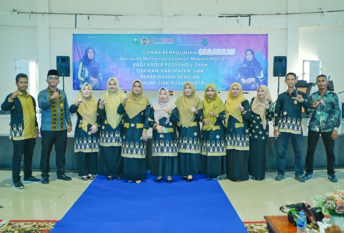 Forikan Siak, Edukasi Masyarakat Gemar Makan Ikan