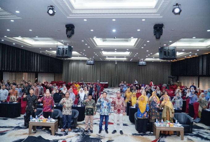 Pj Bupati Kampar Buka Acara Pelatihan Metode Gasing Bagi Tenaga Pendidik SD Tahun 2024
