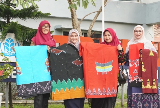 Kisah Inspiratif Anak-anak Berkebutuhan Khusus Kampar, Lahirkan Pesona Batik yang Menawan
