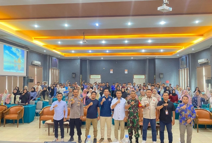 Wakili Danramil,Serda Situmeang Rapat Kordinasi Penguatan Kapasitas PTPS