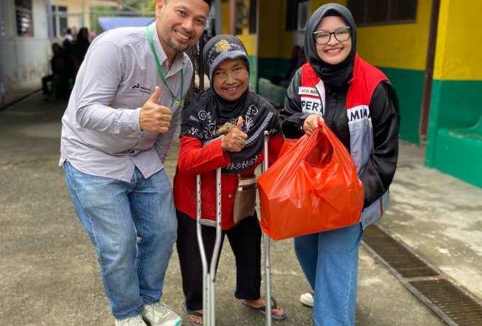 Senyum Warga Merekah Sambut Pasar Murah PHR di Bulan Suci Ramadan