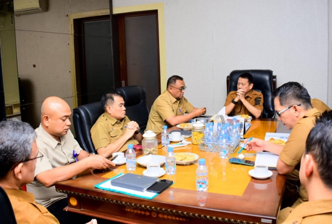 Sekda Kampar Pimpin Rapat Penyusunan Memori Serah Terima Jabatan Penjabat Bupati