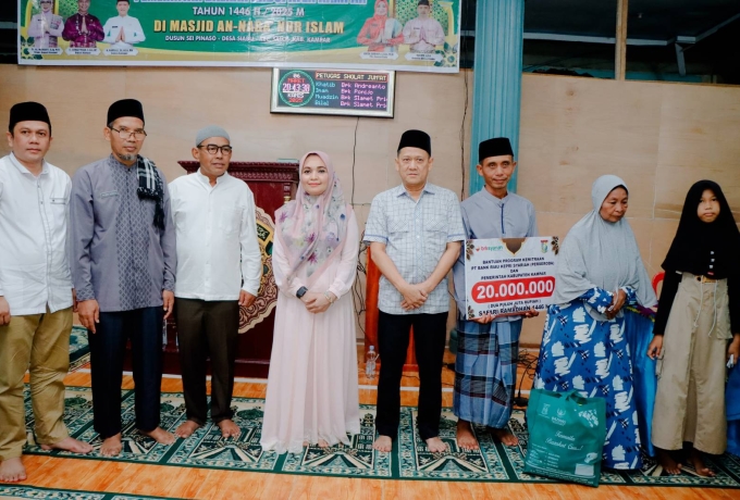 Sekda Kampar Safari Ramadhan Di Desa Siabu