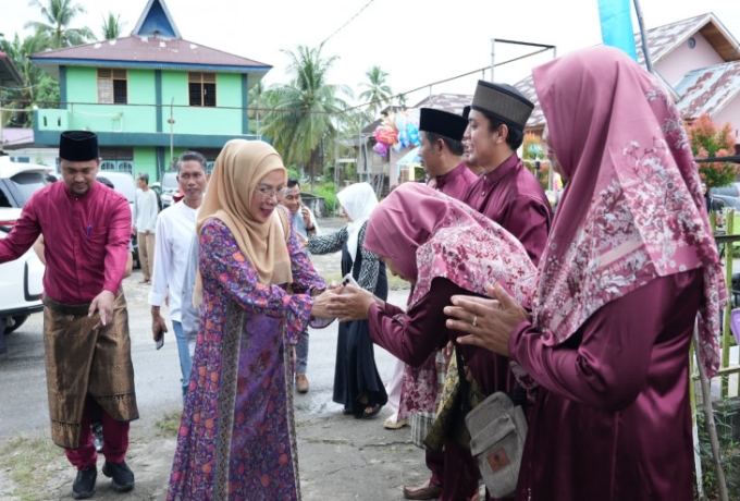Hadiri Halal Bihalal, Wabup Misharti ; Saya Bangga Dengan Suku Melayu Kubuong