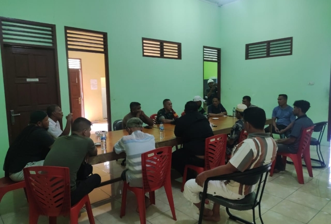 TNI Polri Tingkatkan Ramah Tamah Dalam Menjaga Kondusifitas Wilayah
