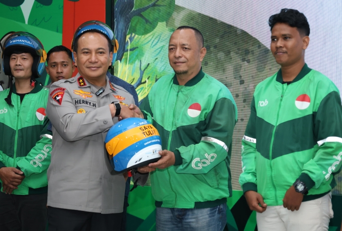 Polda Riau Berkolaborasi Dengan PT. HK Untuk Menjaga Keselamatan Masyarkat di Jalan Tol