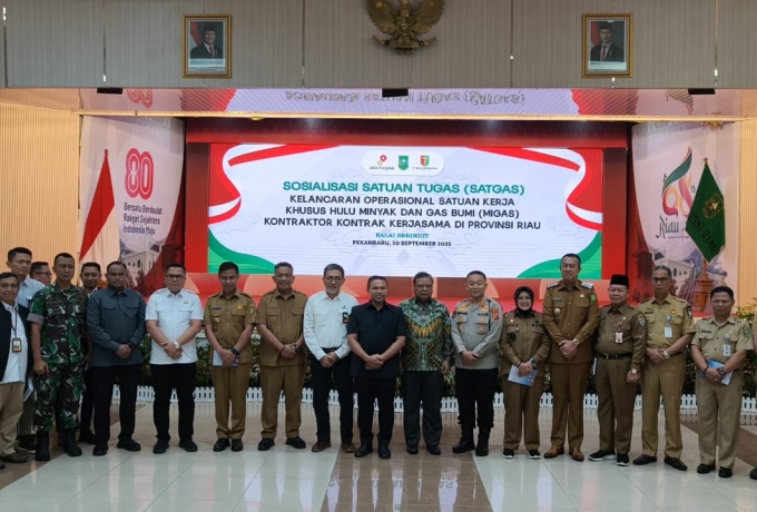 Riau Bentuk Satgas Percepatan Perizinan Migas, Ini Fungsinya