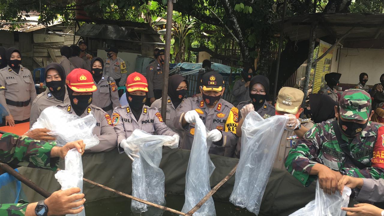 Wakapolresta adakan bhakti sosial dalam rangka hari jadi Polwan ke 72