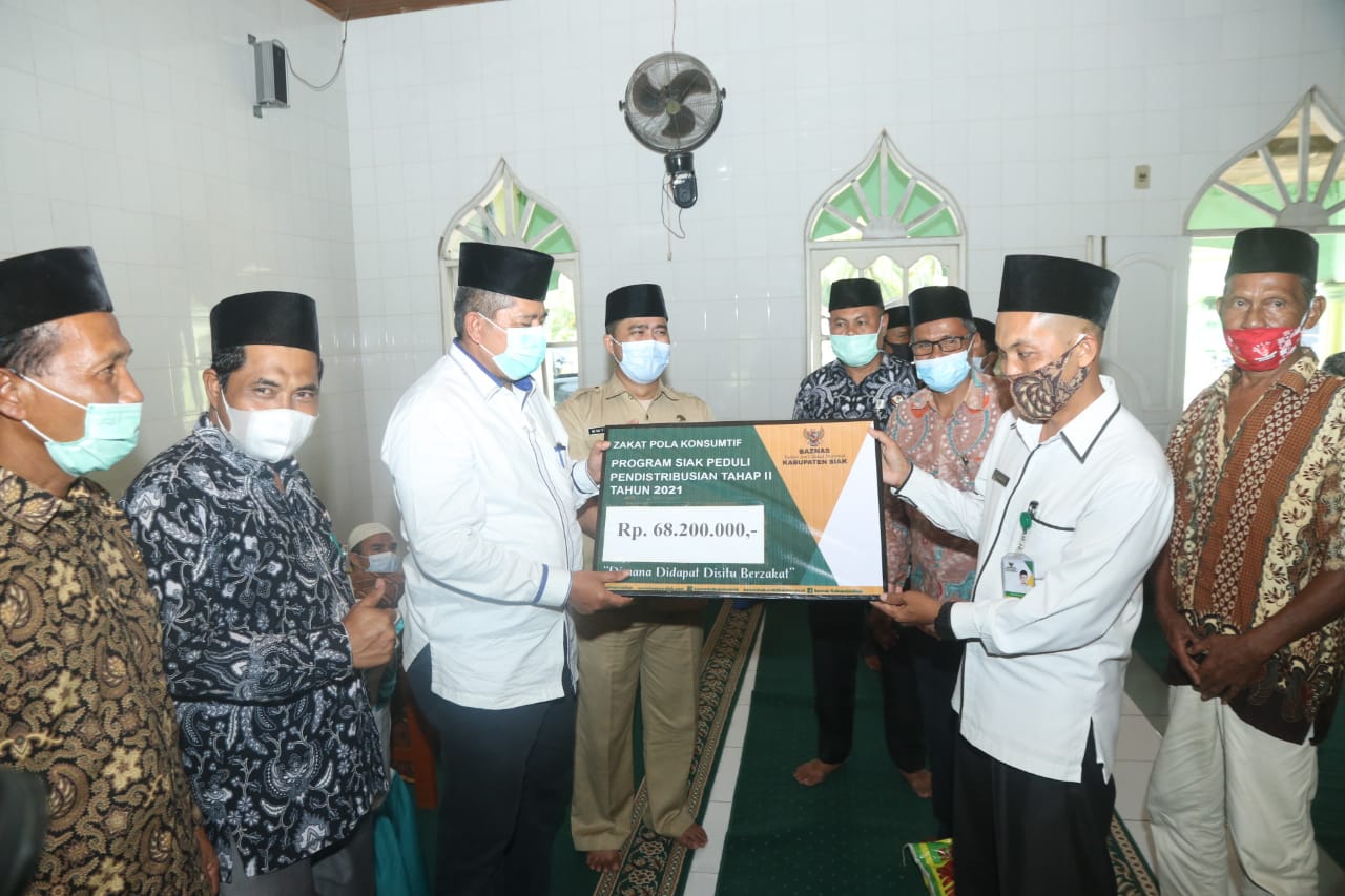 Bupati Siak Kembali Himbau Masyarakat Tingkatkan Zakat dan Infak
