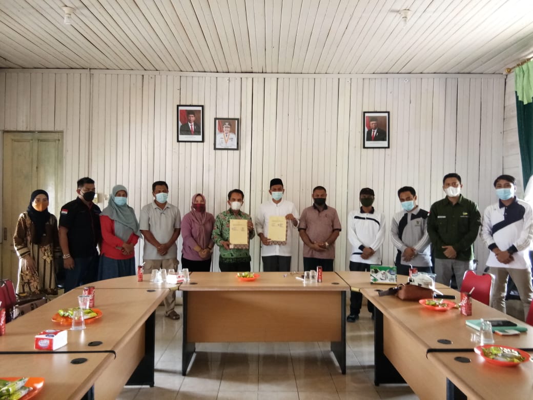 Jalin Kerja Sama Bidang Sosial BAZNAS Siak Dan Dinas Sosial Tandatangani MOU Kesepahaman