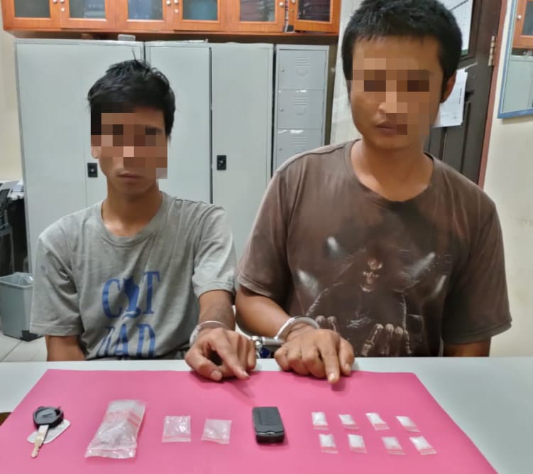 Lakukan Pengembangan, Resnarkoba Polres Kampar Kembali Tangkap 2 Pengedar Sabu 