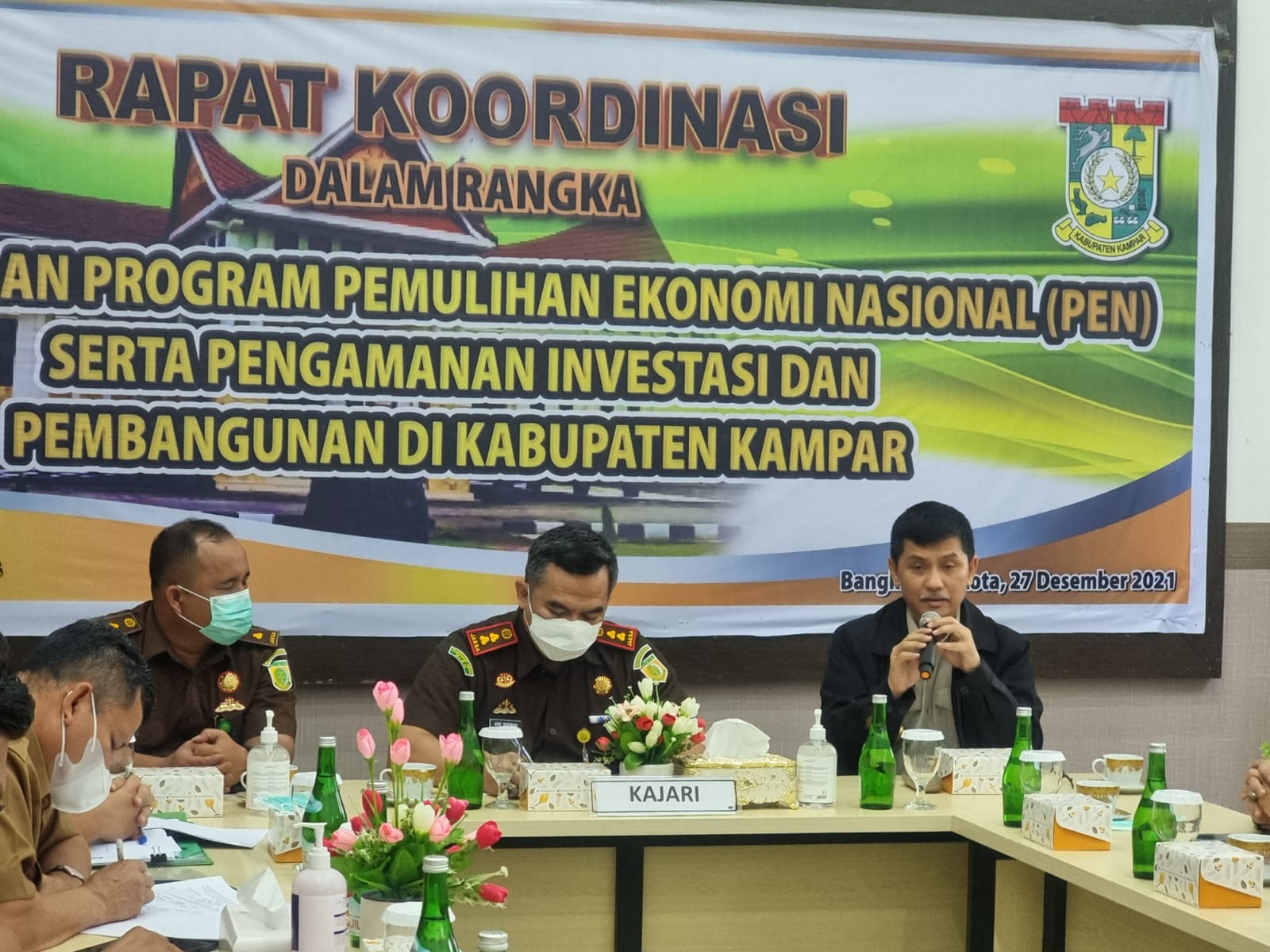Lambannya Investasi, Kejari Kampar Gelar Rakor Bersama Sejumlah OPD 