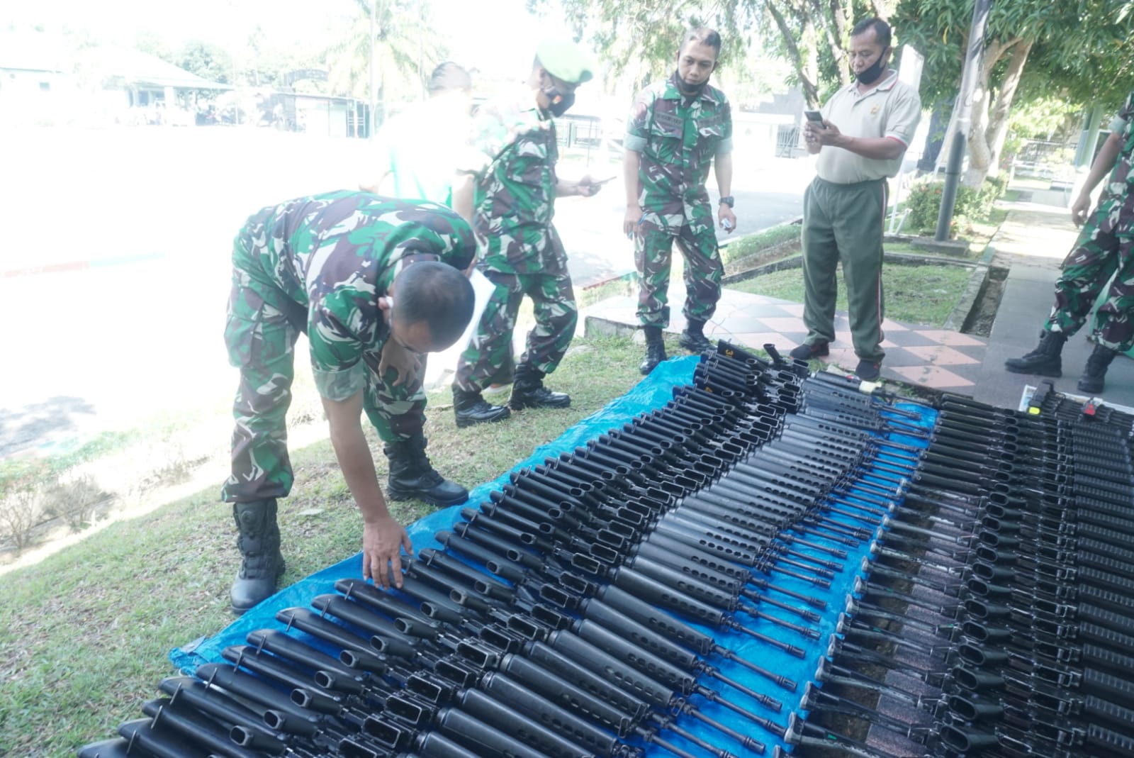 Kodim 0313/KPR Terima Kunjungan Tim Verifikasi Korem 031/Wira Bima