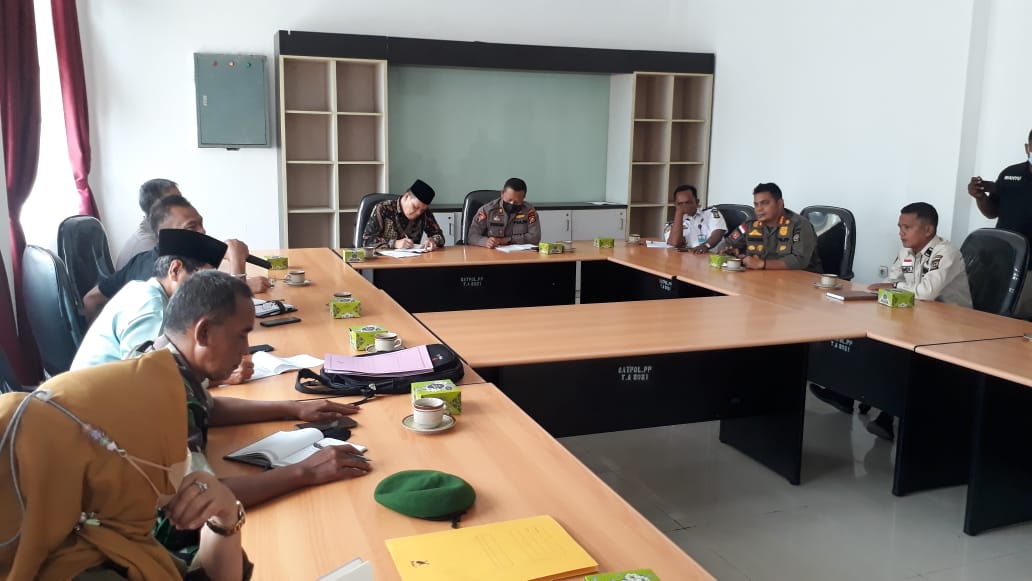 Antisipasi Kemacetan pada Bulan Ramadhan Pemkab Kampar Gelar Rapat Konsolidasi Bersama TNI Polri dan