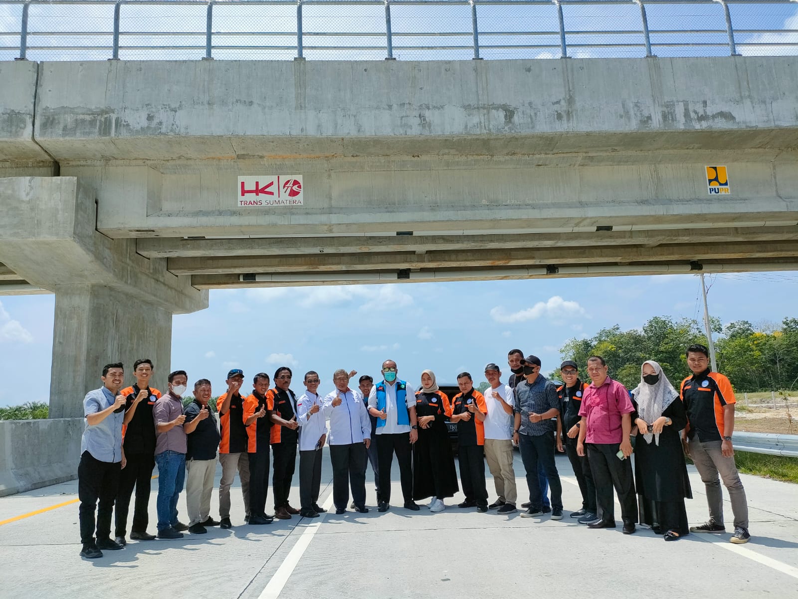 Jmsi Kampar Tinjau Jalan Tol Pekanbaru Bangkinang
