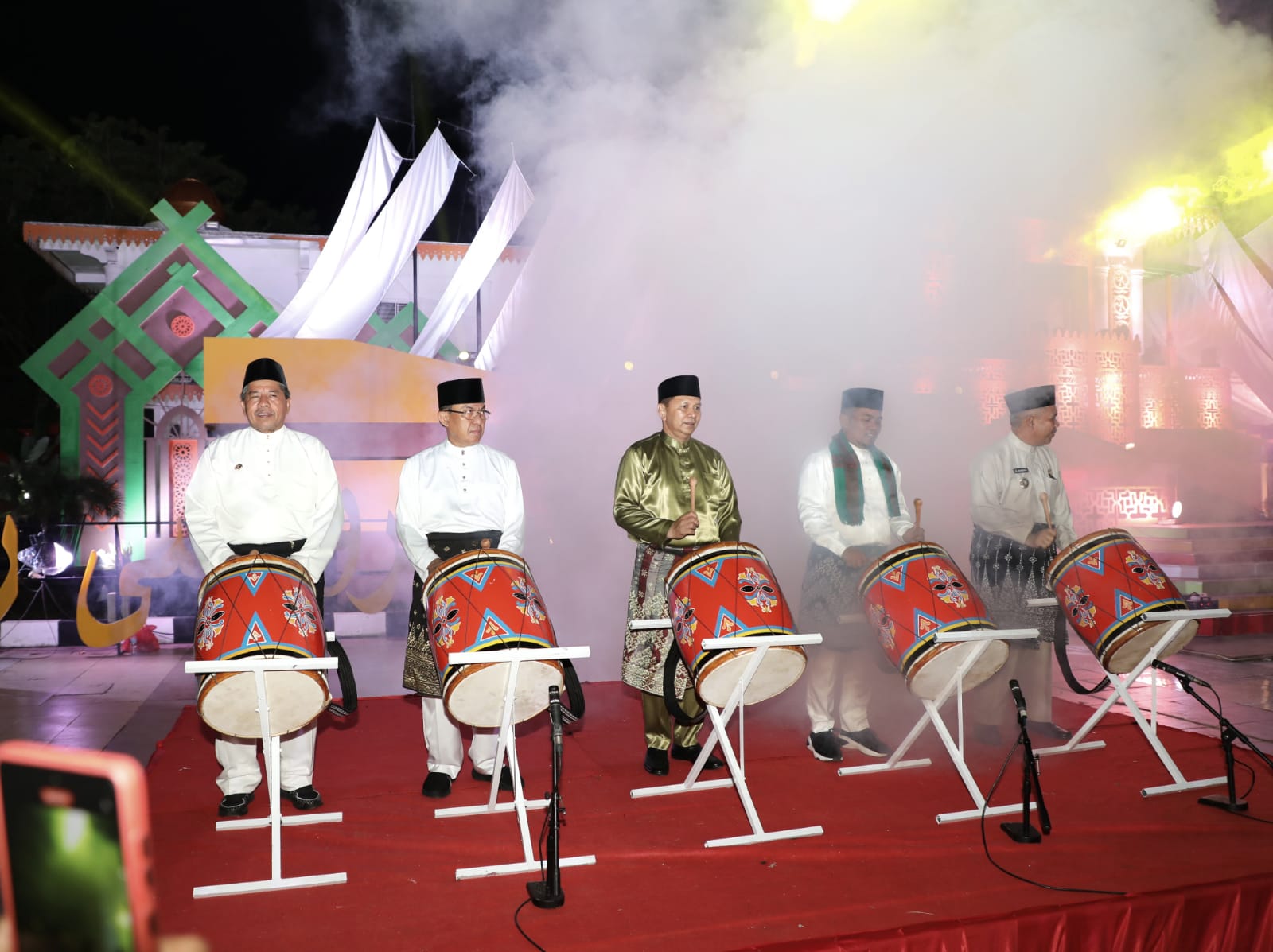 MTQ Tingkat Provinsi Riau ke 40 Resmi di Buka, Kafilah Siak Turun Semua Cabang 