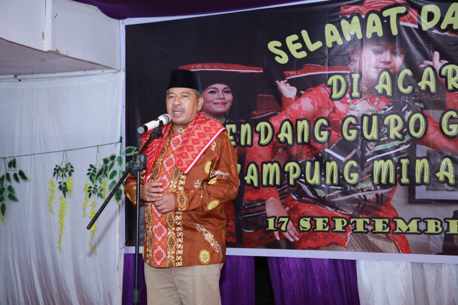 Masyarakat karo minas barat apresiasi program Bujang kampung Bupati Siak