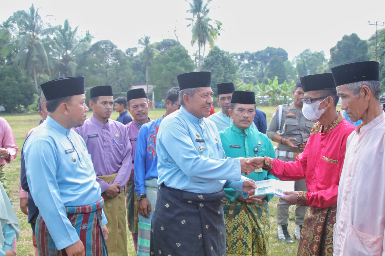 Melalui Program Bujang Kampung, Bupati Alfedri Hadir Ditengah Tengah Masyarakat