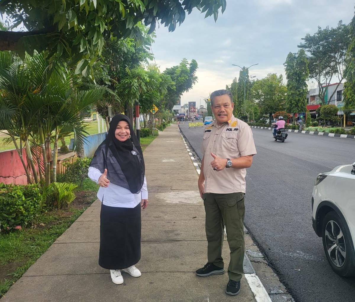 Bapenda Kampar Tertibkan Objek Reklame Yang Tidak Berizin Dan Bayar Pajak