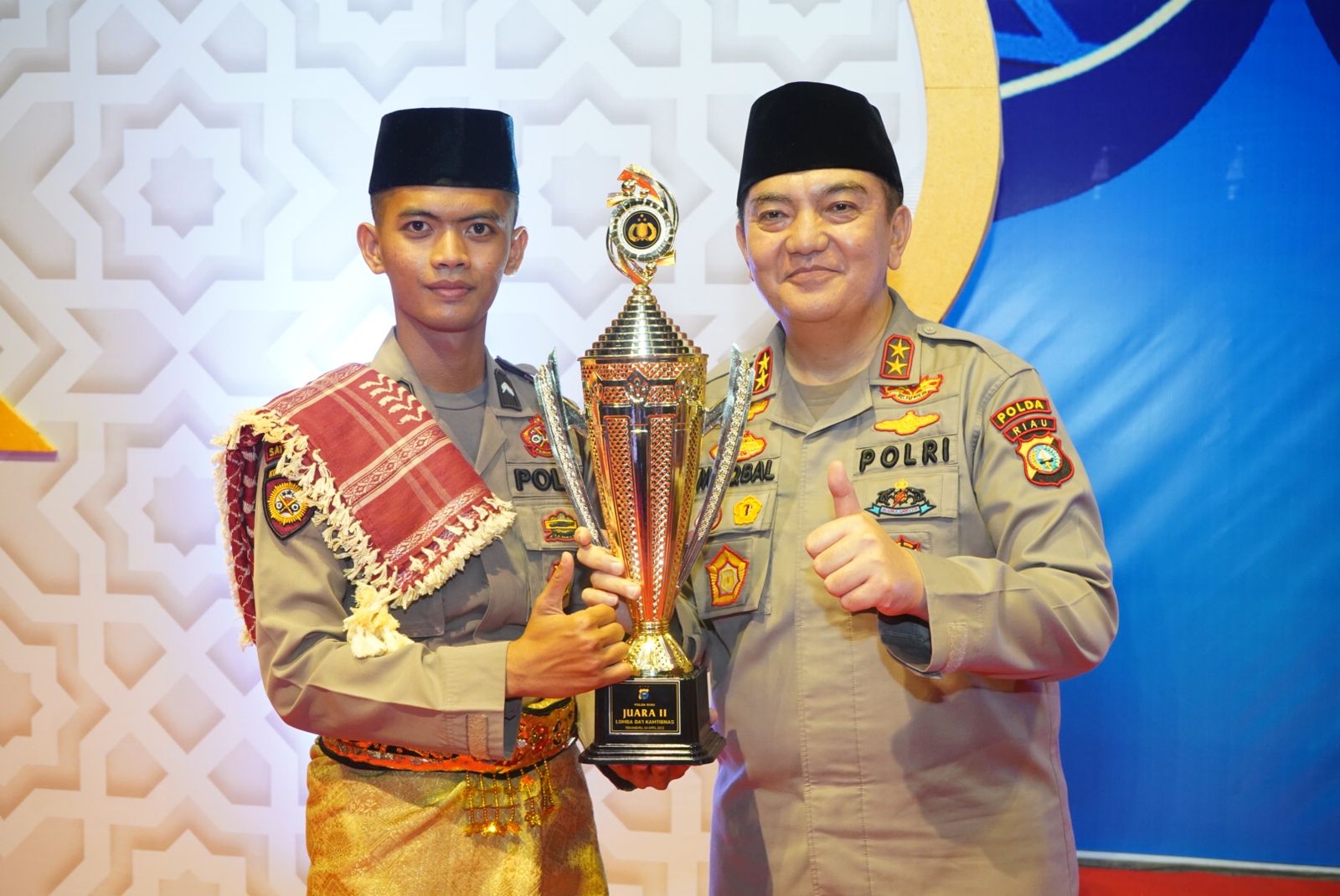 Gelar Lomba Da i, Kapolda Riau Saya Bangun Akhlak Yang Baik Untuk Maksimalkan Pelayanan Masyarakat