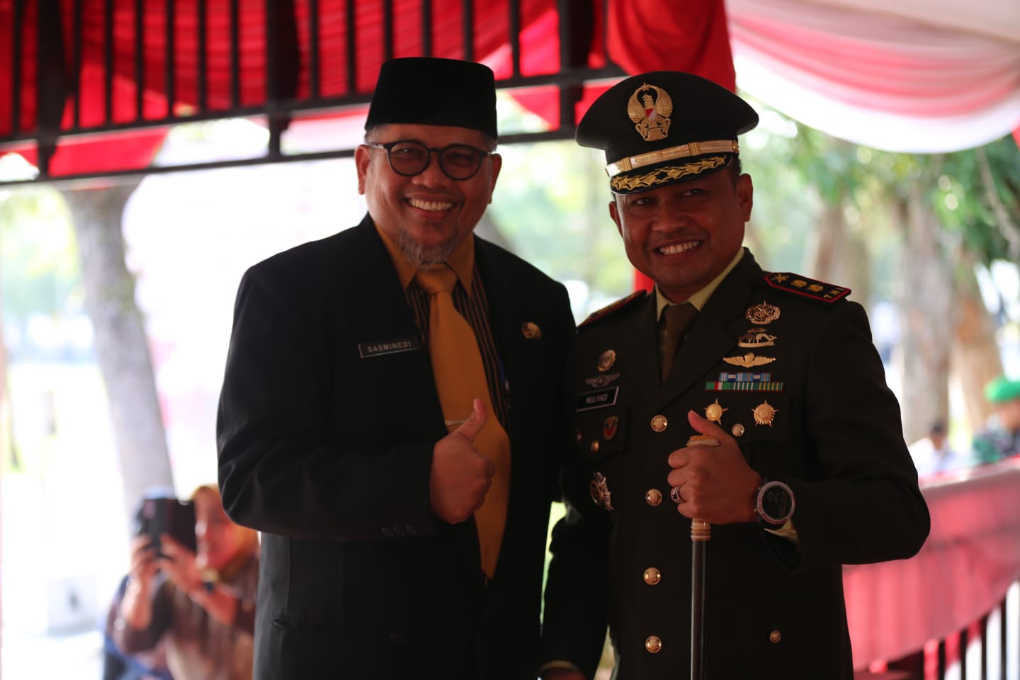Komandan Kodim 0313/Kpr Hadiri Upacara Peringatan Hari Kesaktian Pancasila