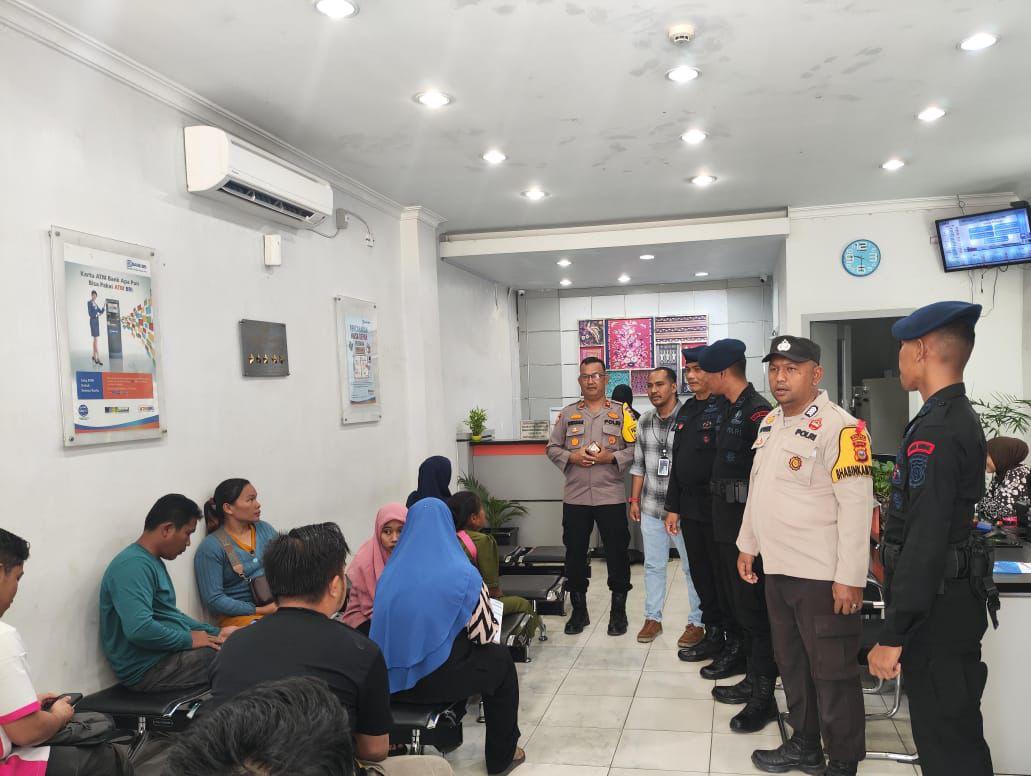 Batalyon C Pelopor saat patroli dialogis berikan pesan ini untuk masyarakat menjelang Pilkada 2024