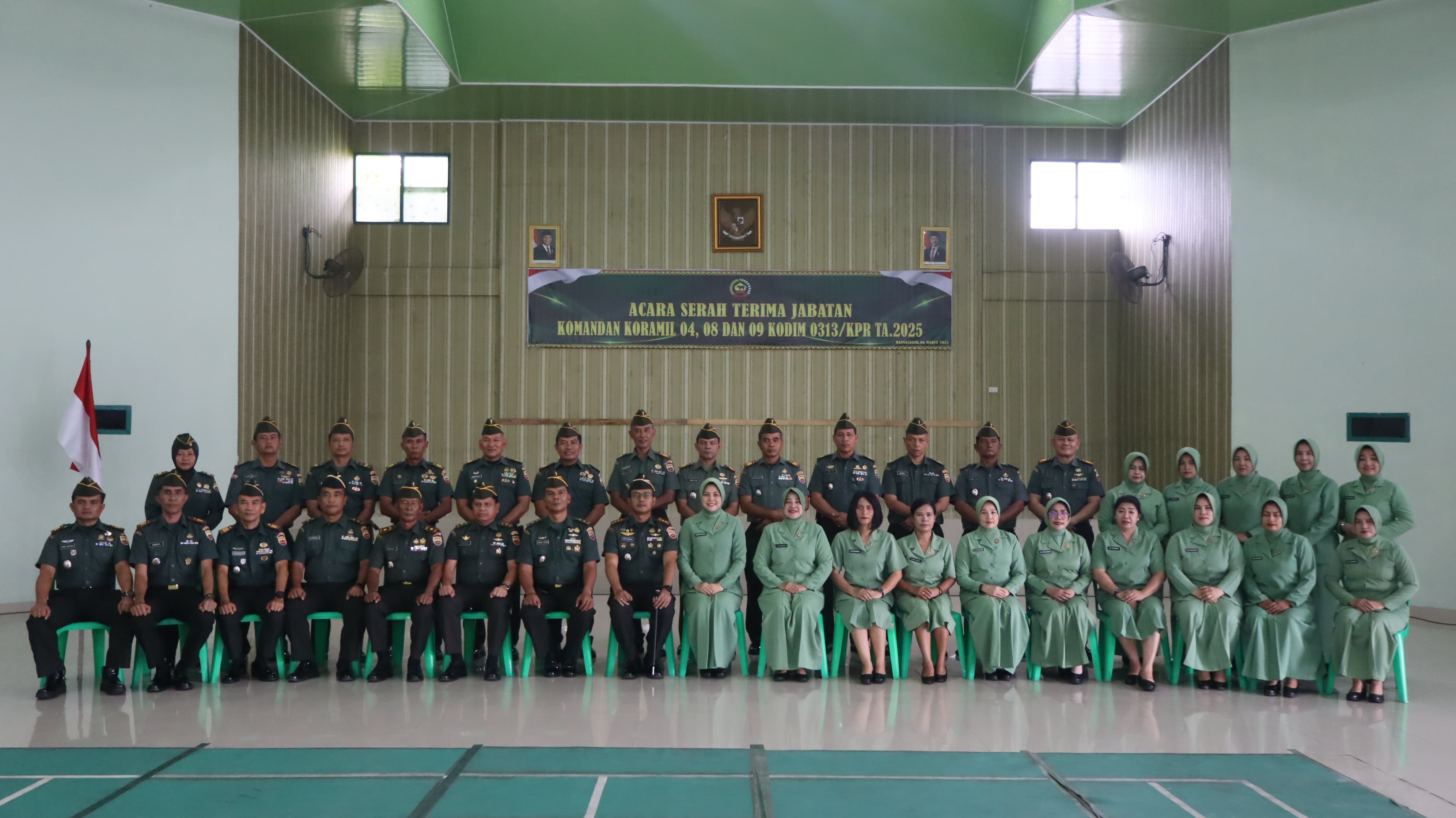 Rotasi Jabatan di Kodim 0313/KPR Tiga Danramil Berganti, Siap Berdedikasi untuk Negeri