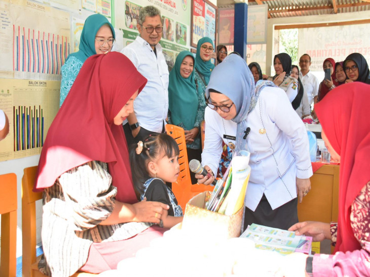 Wakil Bupati Kampar Tinjau Pelaksanaan Program Zero Dose Imunisasi Di Kampar