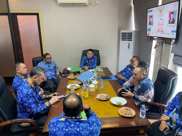 Komit Bangun SDM Pemkab Kampar Bahas Perbup Bantuan Beasiswa