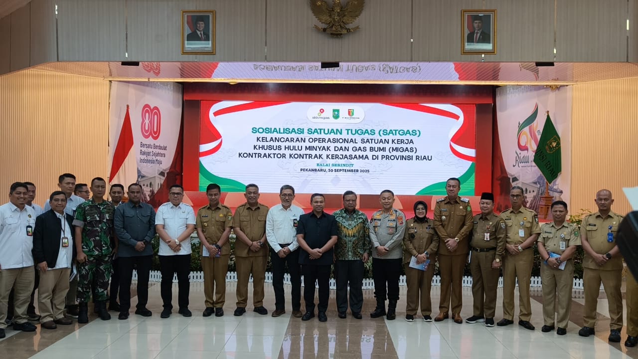 Riau Bentuk Satgas Percepatan Perizinan Migas, Ini Fungsinya